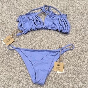 Toast Swim Periwinkle Bikini Set